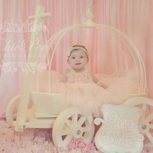 Ivory Small Angel Carriage