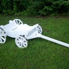 In White, Aluminum rim band not available
