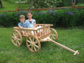 Extra Large Pumpkin Wagon, Unfinished