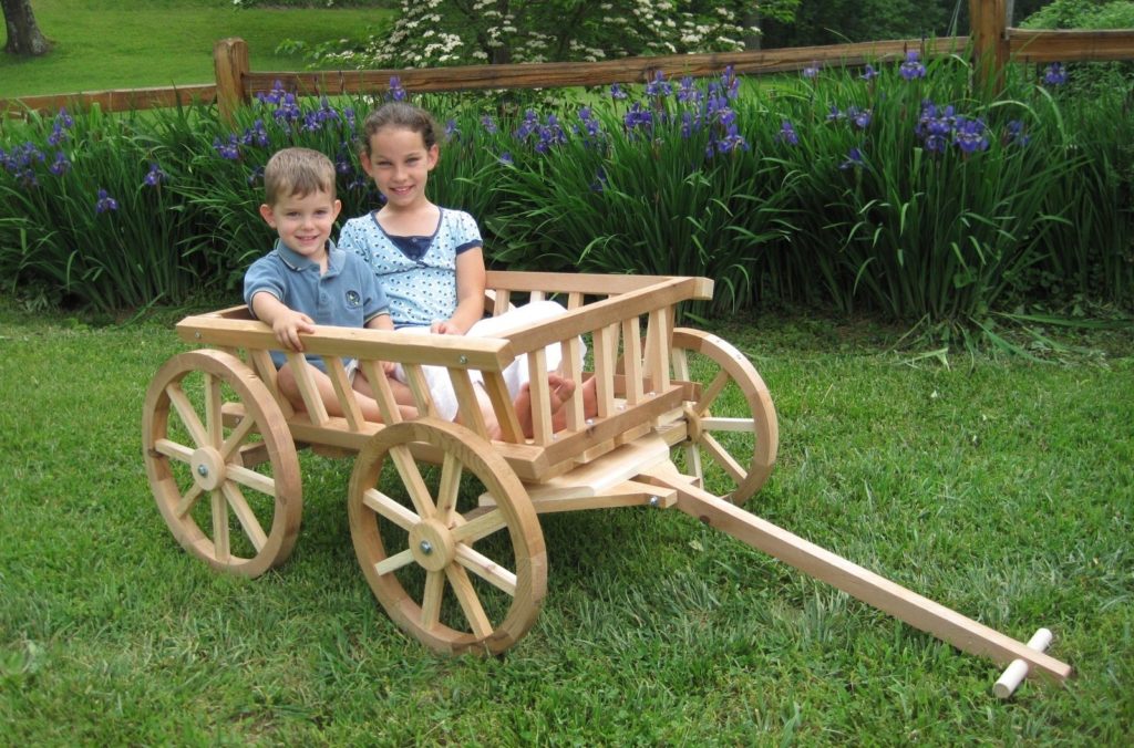 mini wood wagon